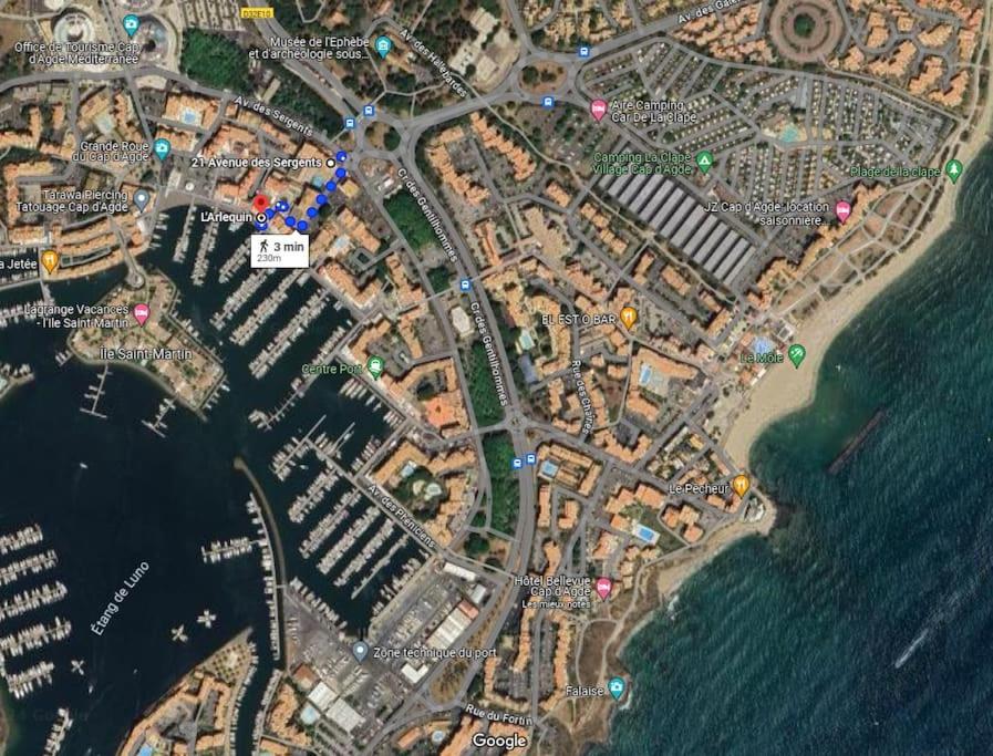 Studio Centre Port, Cap D'Агд Екстер'єр фото